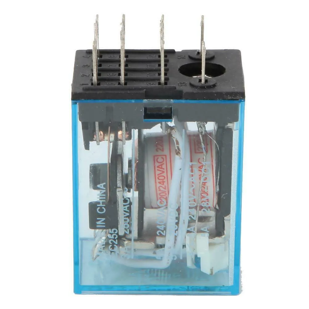 Relay MY4NJ MY4N MY4 220V coil 14 pins 4NO & 4NC contact form rated 5A designed for reliable switching and control