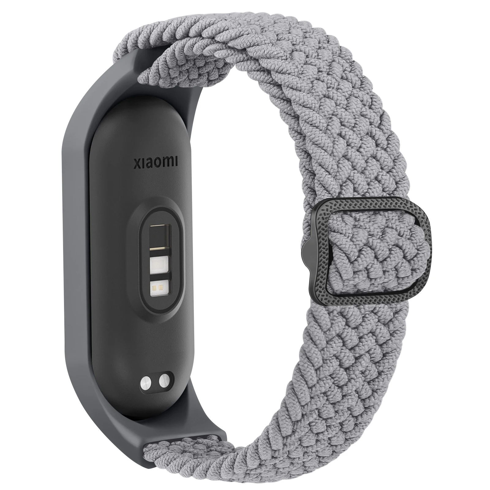 Geflochtenes Armband für Xiaomi Mi Band 7 6 5 4 3, elastisches, verstellbares Armband für Amazfit Band 5, Ersatzarmband – Detail 3