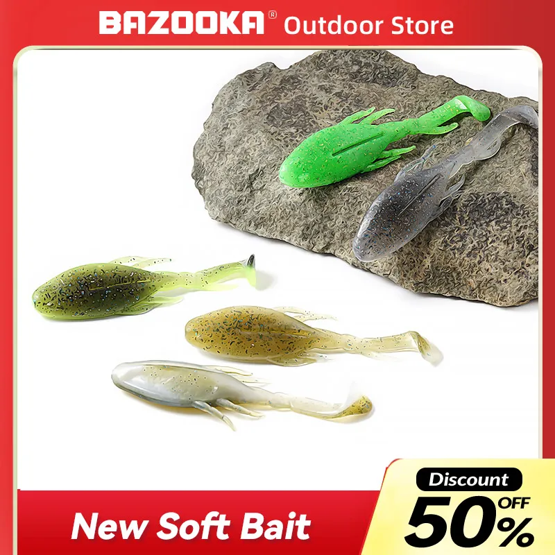 

Bazooka-Artificial Fishing Lure, Wobblers, Wobblers, Camping, Vibration, Shore, Winter, Soft Bait Fishing Accessories 6.5cm 2.4g