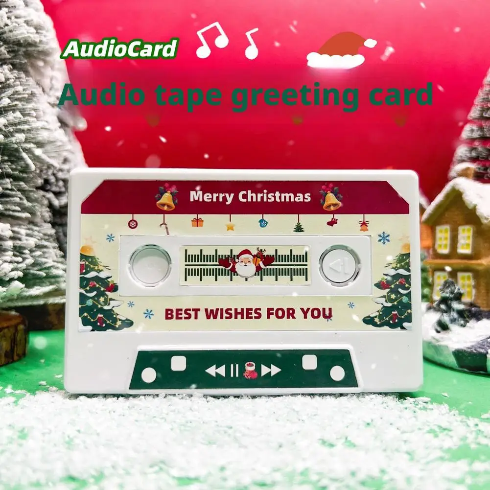 تسجيل بطاقة الصوت الشريط بطاقة المعايدة قابلة للتسجيل DIY بها بنفسك الذكرى عيد ميلاد يوم تسجيل عيد الحب 300 بطاقة الموسيقى هدية Se J5R7