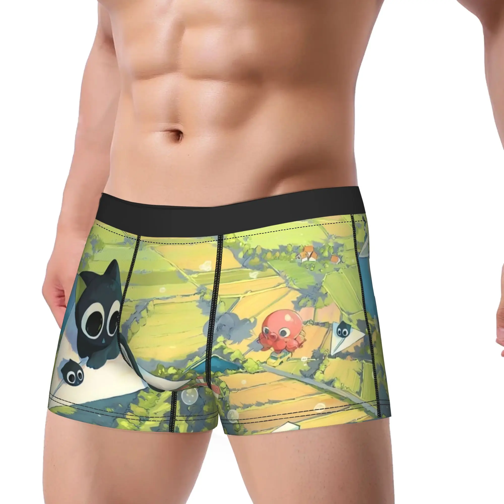 The Legend of Luo Xiaohei Underpants Breathbale Panties Man Underwear  Ventilate Shorts Boxer Briefs