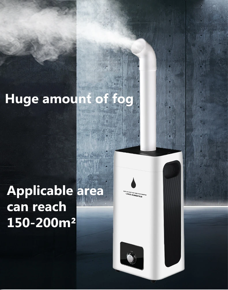 110V 220V 23.8L Large Capacity Industrial Air Humidifier Commercial Spray Diffuser Household Humidification Sprayer Machine