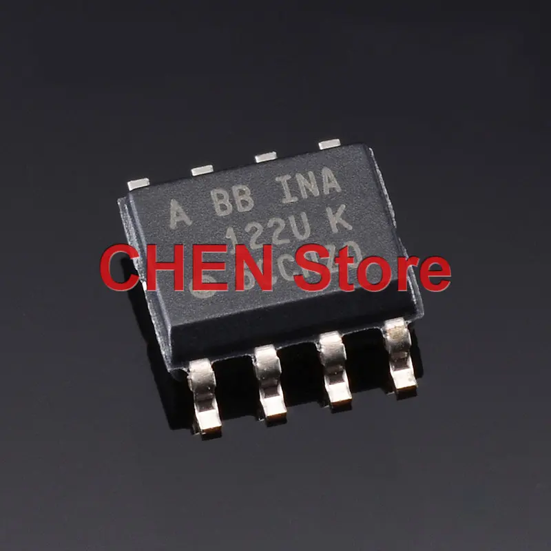 

10PCS NEW OriginaI INA122UA SOP8 Silk Screen 122U Operational amplifier INA122U Integrated Circuit Chip IC