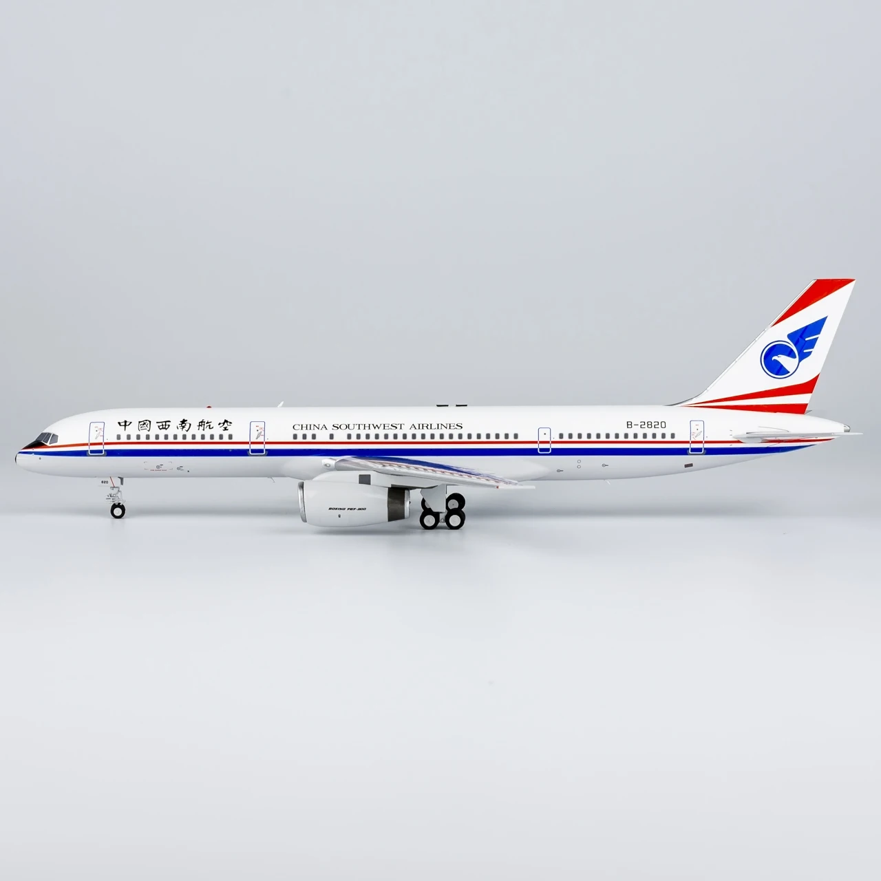 China Soukey Airlines Boeing B757-200, Alloy Collectible Avião Presente, NG Modelo 1:200, Diecast Aircraft Jet, B-2820, 42023