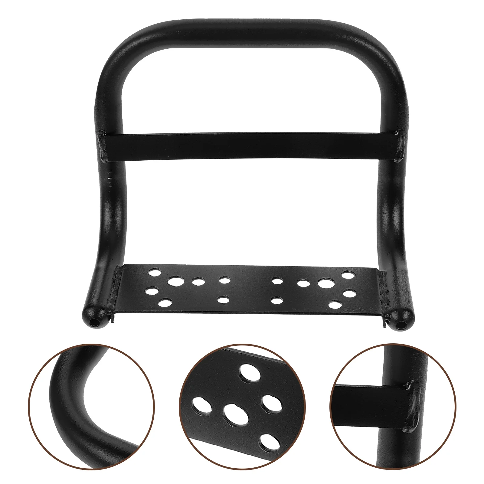 

Professional Bike Armrest for Rear Seat Strong Handrail Easy Connect Assembly for Scooter and Bicycle Backrest