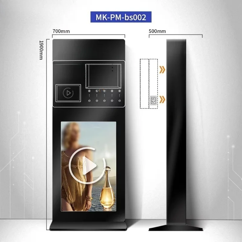 Mobile Perfume Display Stand with 43\