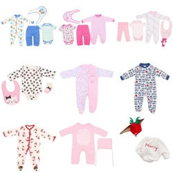 18-20 Inch Doll Clothes Dress Skirt 45-55cm Reborn Baby Doll Clothes Rompers Toys Outfit