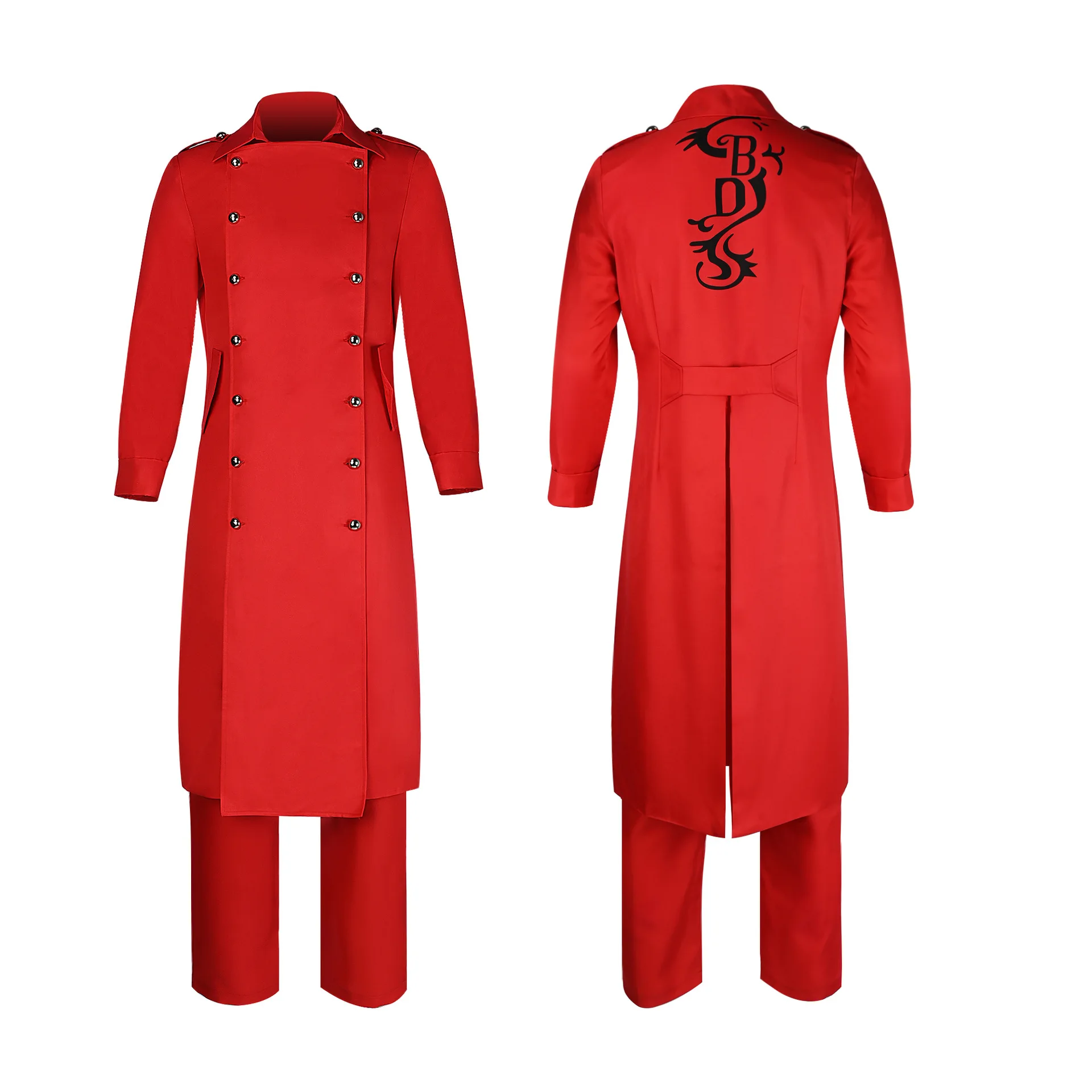 

Tokyo Revengers 2: Saint Night Showdown Cosplay Costume, Black Dragon Society Chai Dashou Cosplay Team Uniform