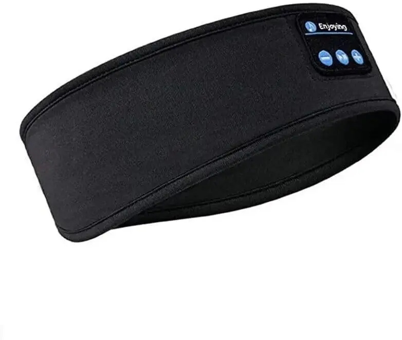 

Wireless Sports Noise-canceling Sleep Headband Black