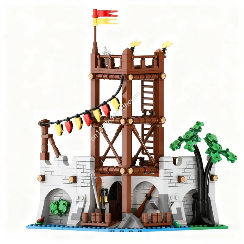 

784pcs MOC Fishermans Pier Castle Series No Lion Knights Model Building blocks craft toys Birthday Kids idea DIY Christmas gifts