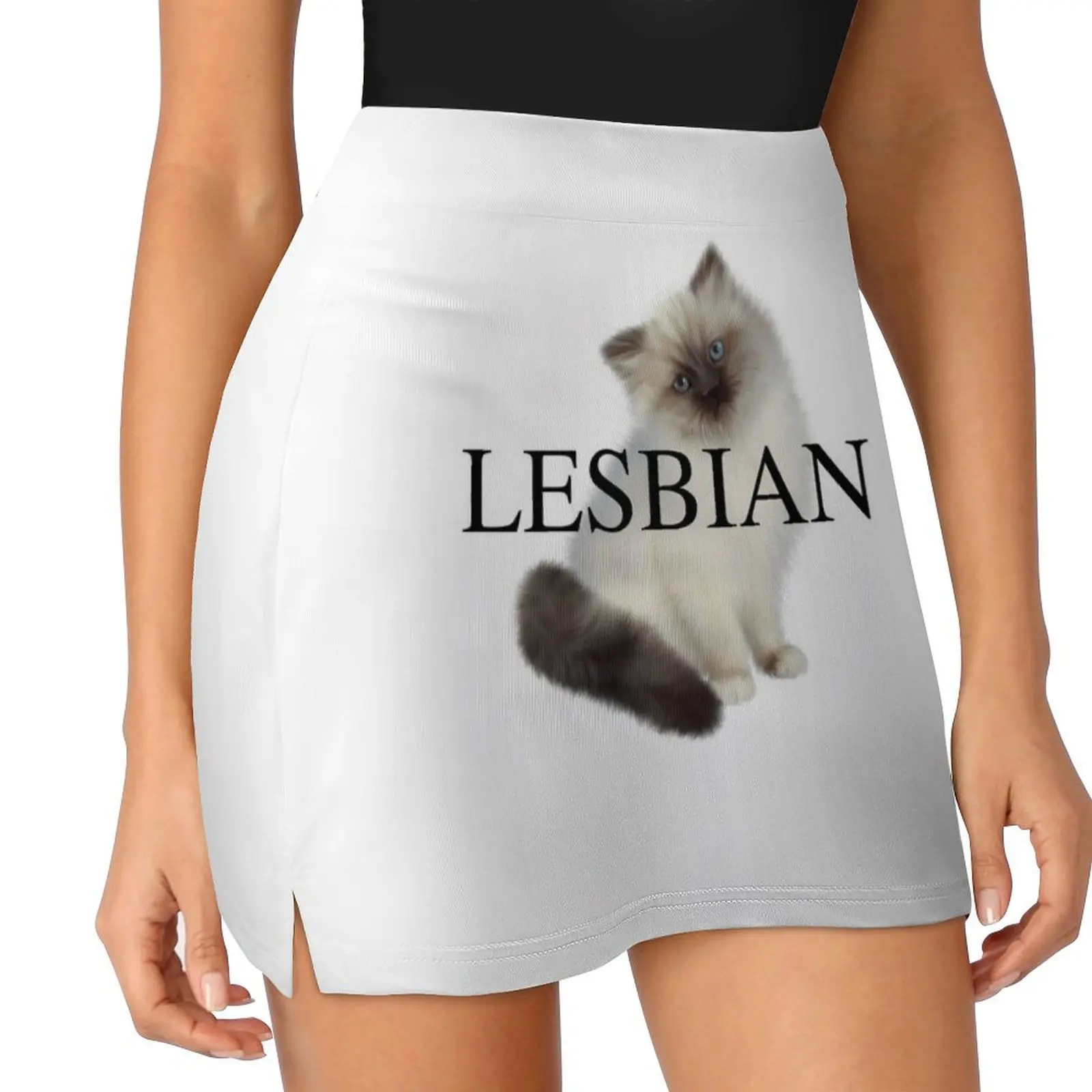 LESBIAN KITTEN 222 Mini Skirt Skirt for girls Miniskirt woman