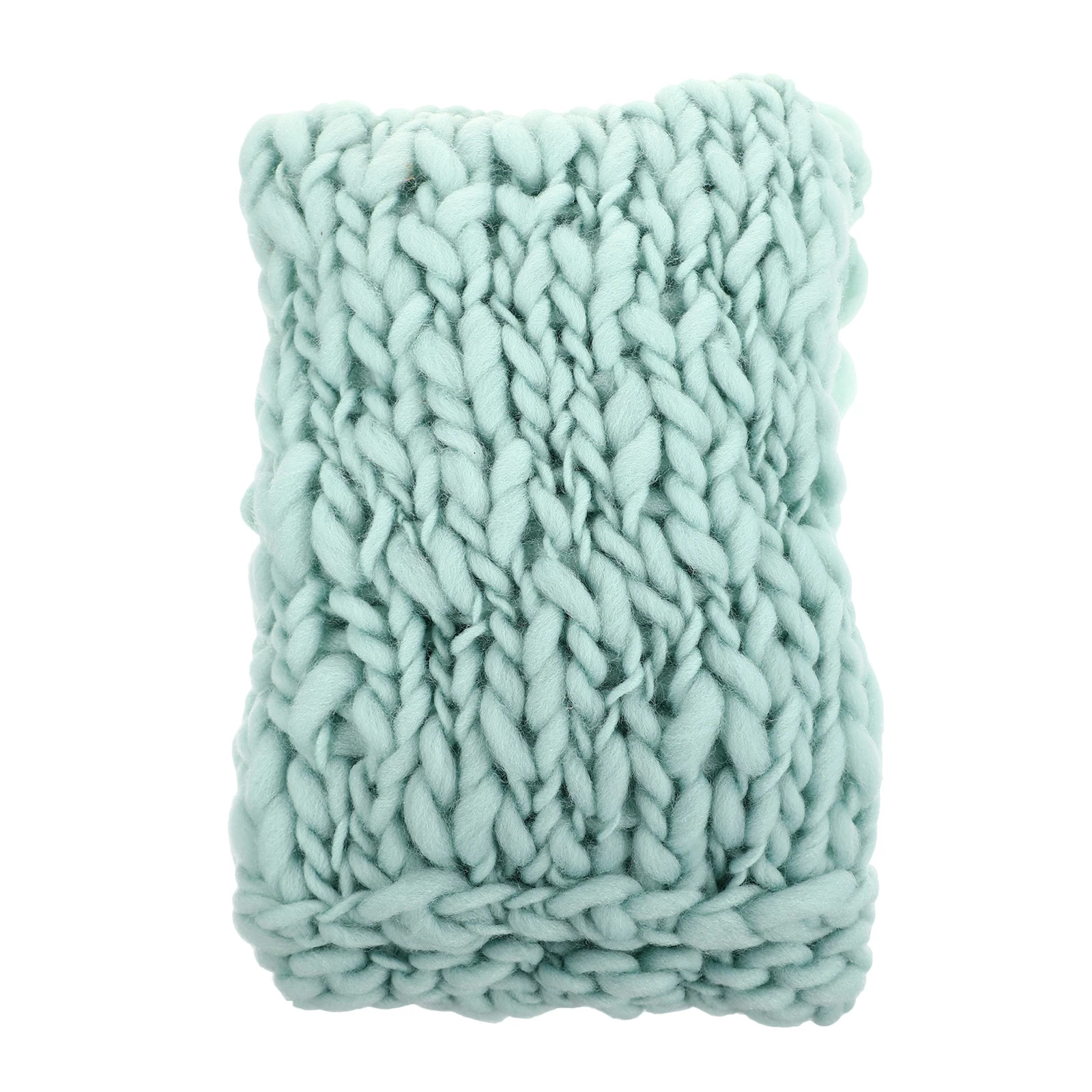 

Yarn Blanket Newborn Wraps for Photography Knitted Wool Cotton Blankets Take Photos