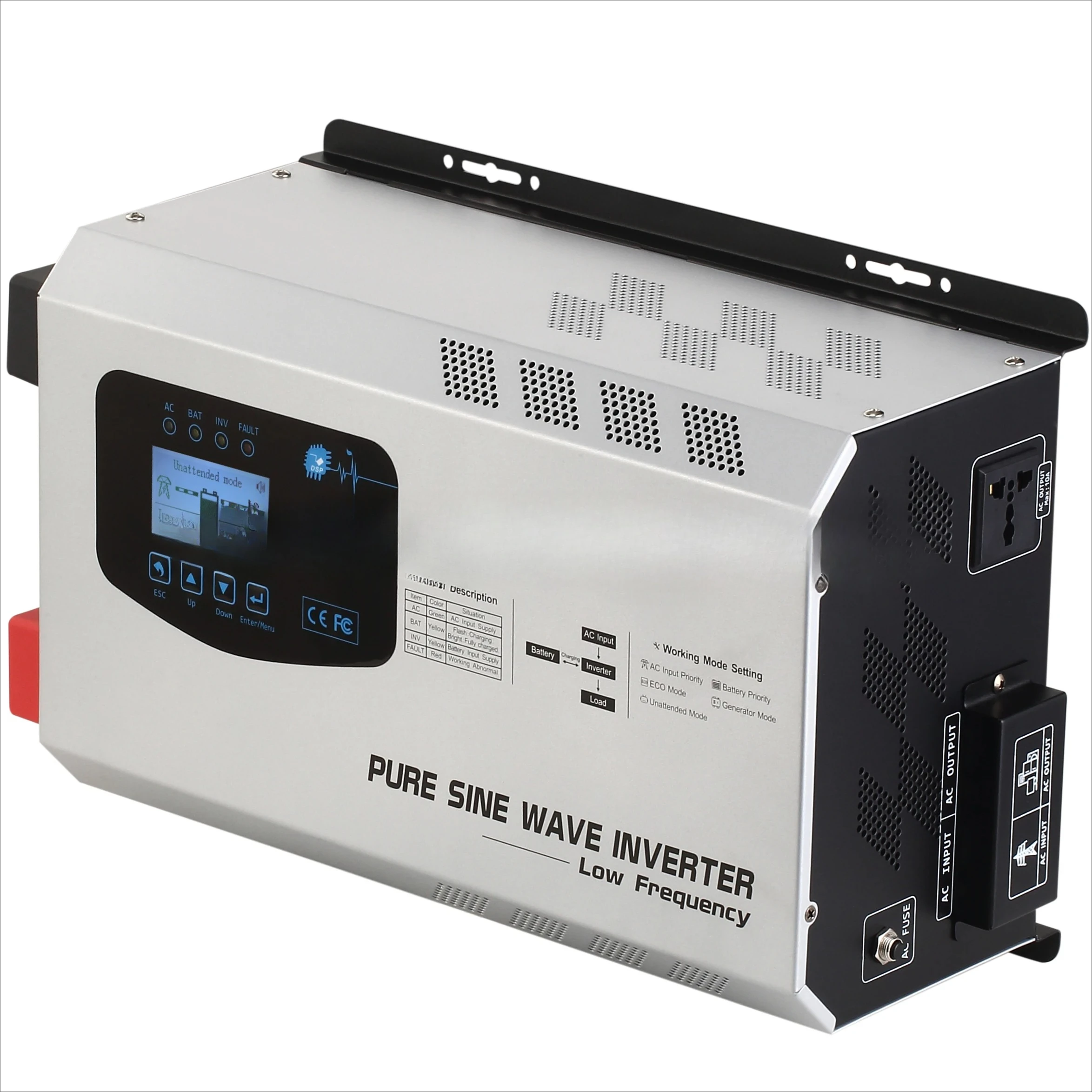 

frequency converter 60hz 50hz for home use 1500W pure sine wave inverter solar system