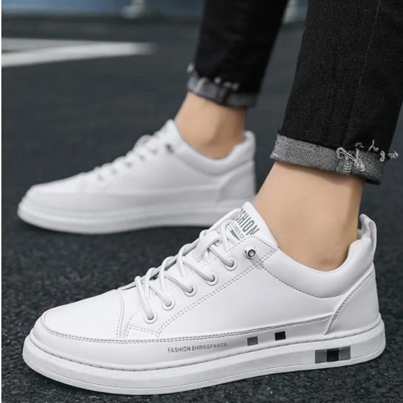 Casual Sneaker Men Shoes Solid Sneakers Luxury Lace-Up Designer Men's Breathable Original Fashion Autumn Basketball Man New 2023