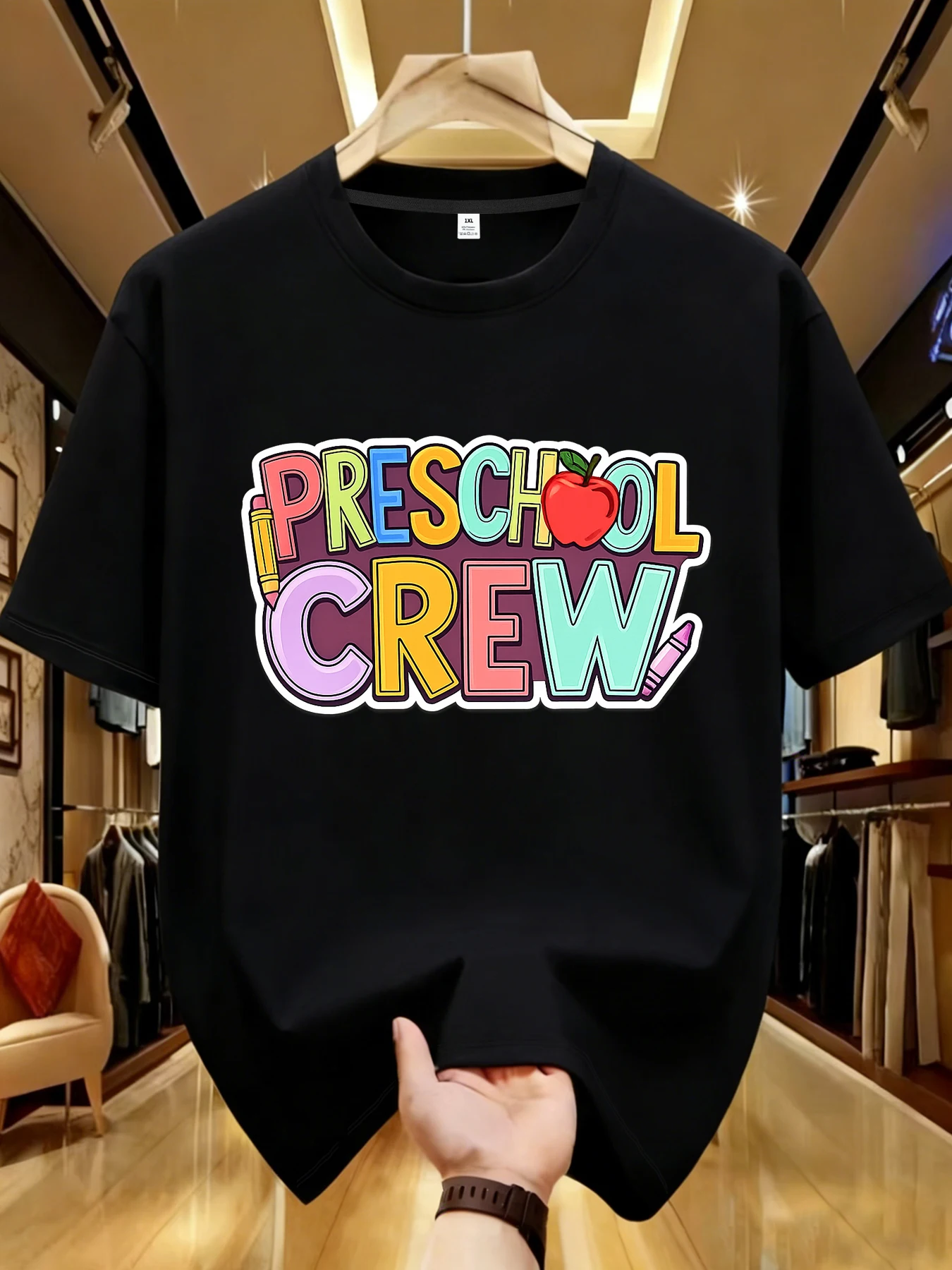 

【WDS01389】Creative printing plus size women's T-shirt summer casual street fashion women's Joker short sleeve T-shirt