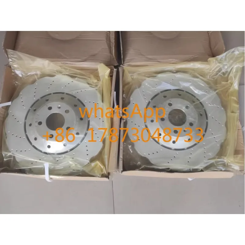 

4G0615301E = AH brand new original, punched ventilation, plum blossom brake disc