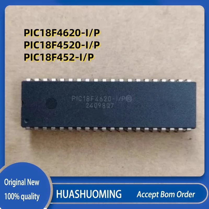 

5Pcs/Lot PIC18F4620-I/P / PIC18F4520-I/P PIC18F452-I/P PIC18F4620 PIC18F4520 PIC18F452 DIP-40