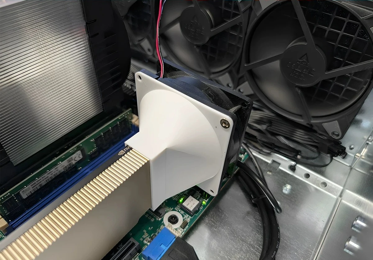 New Cooling Fan for NVIDIA for Tesla A2 L4 T4 Low-Profile Compute GPU