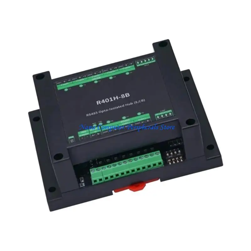 

F68C Оптически изолированный последовательный концентратор RS485 с несколькими портами и полудуплексной работой для безопасного