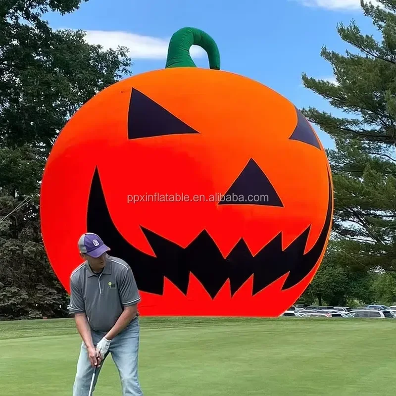 for Giant Inflatable Pumpkin Large Wholesale Artificial Pumpkins Deco Decorations With Blower Blow up Halloween Pumpkin