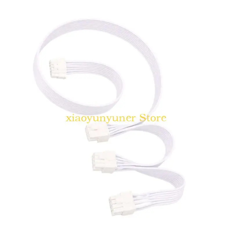 P9JB 12VHPWR To Triple 8Pin GPU Power Cable Flat Design For Graphics Card Efficiency