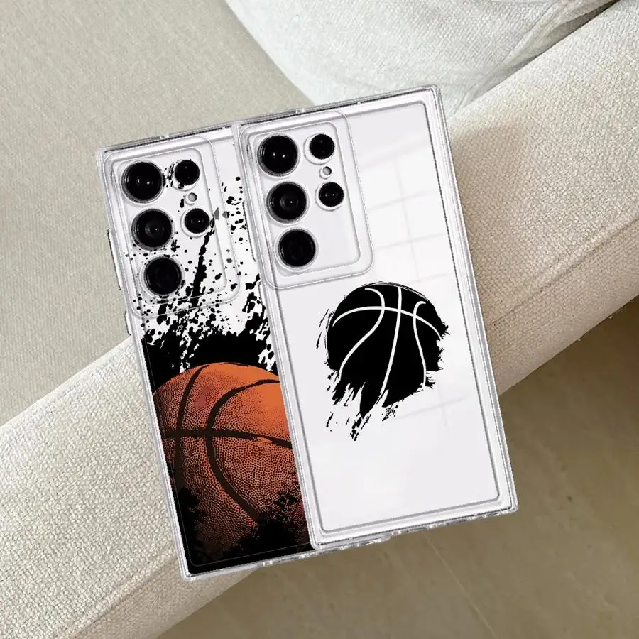 Cool Basketball Phone Cover Case for Samsung Galaxy S26 S21 S23 Ultra Note 20 10 S22 FE S25 Edge S20 Plus S24