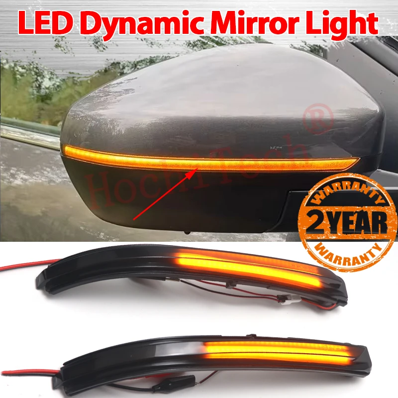 

For Peugeot 3008 4008 5008 MK2 for Citroen C5 Aircross C84 Side Mirror Cover Indicator LED Dynamic Turn Signal Light Blinker