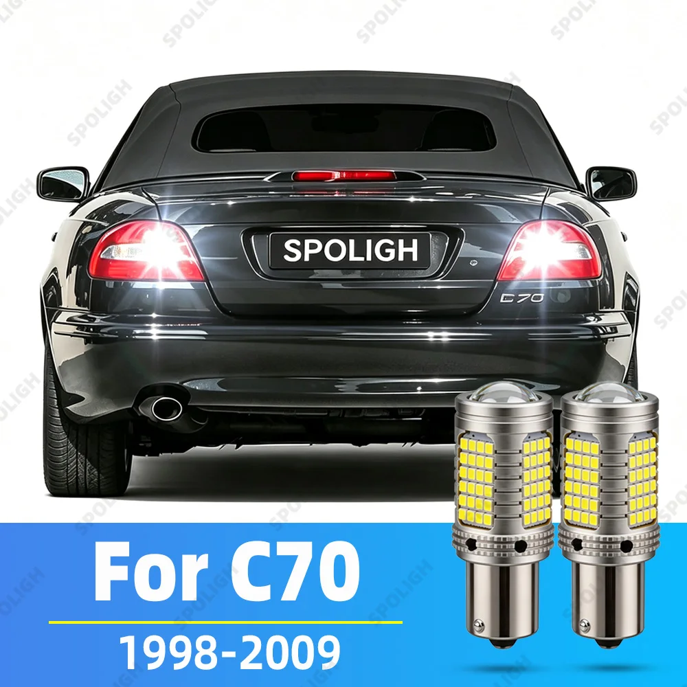 For Volvo C70 Reverse Lights LED C70 Cabriolet Accessories 1998-2009 2008 2007 2006 2005 2004 2003 2002 Reversing Back Up Light