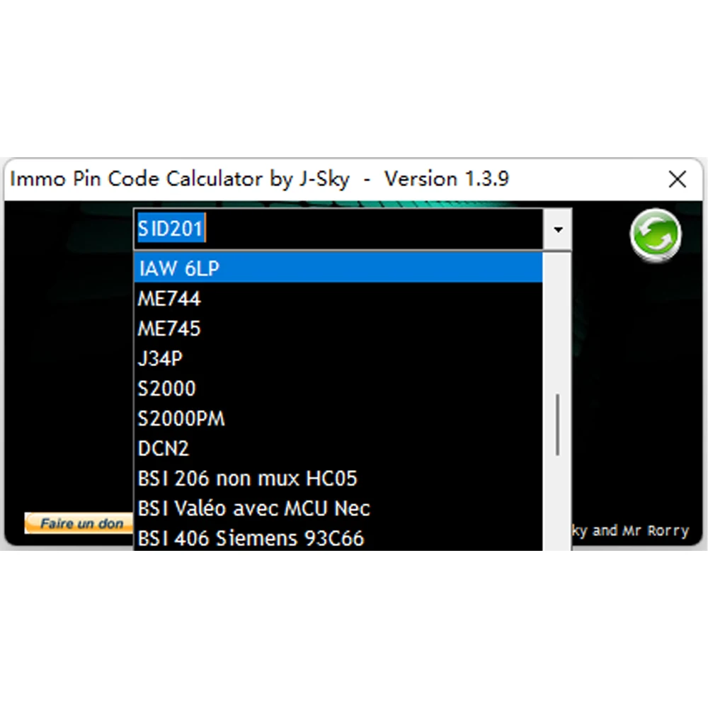 2024 IMMO Pin Code Calculator v3.9 decodifica codice pin per Psa Opel Fiat Vag sbloccato PSA ecu invia Link o CD