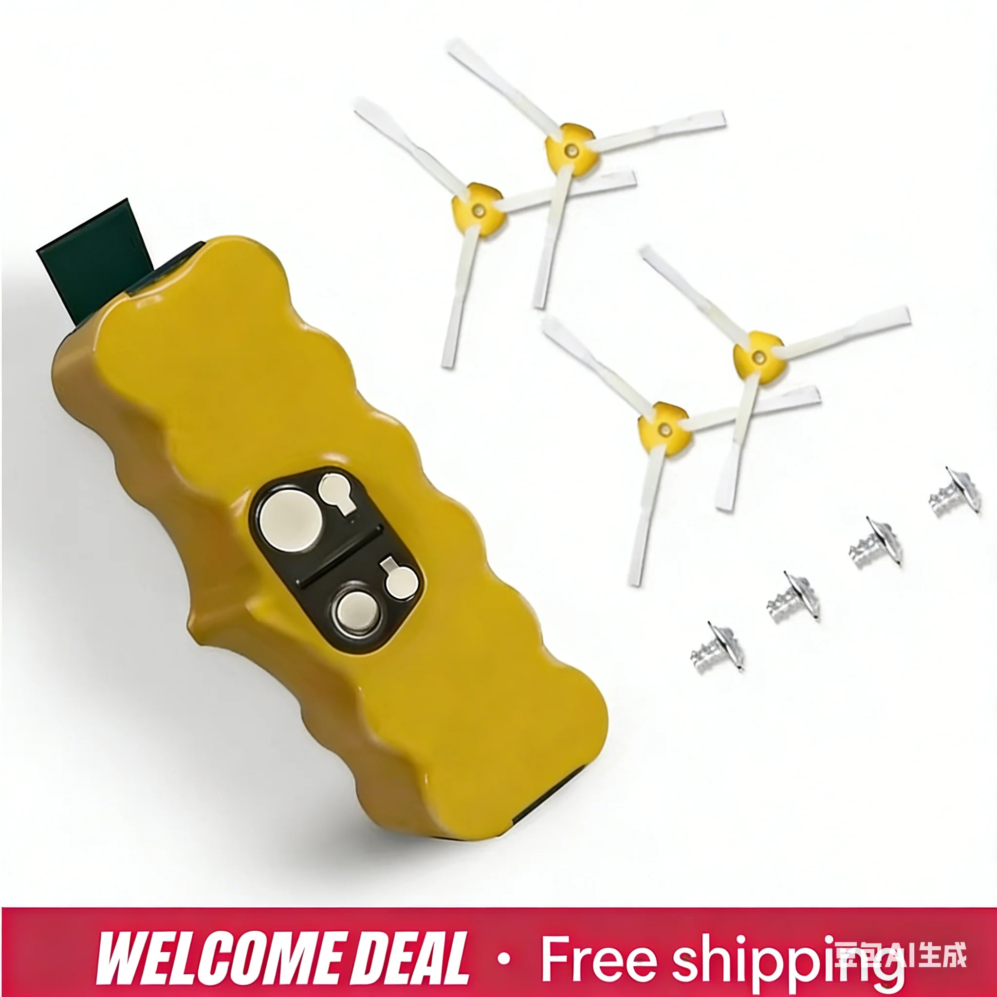 

Bateria Para IRobot Roomba, 14.4 V, 12800mAh, 500, 600, 700, 800, 900 Series, 620, 650, 770, 780, 580