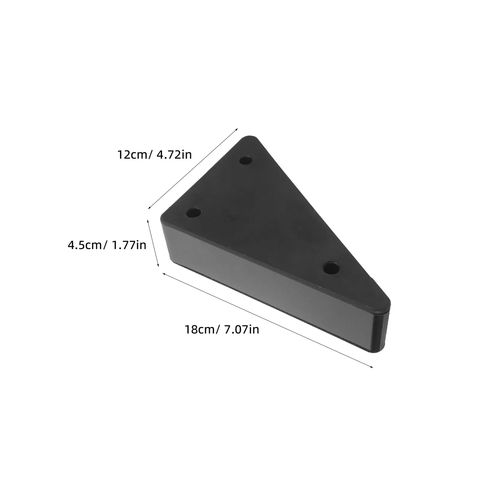 4Pcs Wooden Corner Furniture Legs L Shaped Wood Sofa Legs Replacement for Uneven Floors Thick Carpets Solid Hardwood Stability