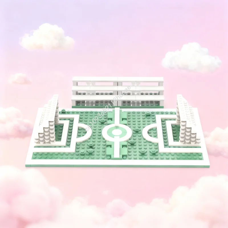 

339pcs MOC AYSO Soccer Pitch The GOAT Sports Model Toy Building Christmas Gifts Blocks Construction Creative Idea Education