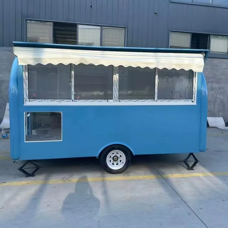 High Quality Mobile Catering Vehicle Custom Kitchen Street Vending Cart Commercial Cooking Equipment Food Truck