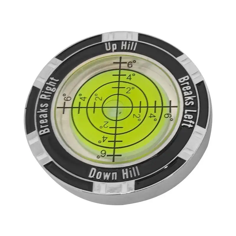 golf Slope Meter Golf Ball Marker Spirit Level High Precision Golf Tools Leveler for Gardening Architecture Golf accessories