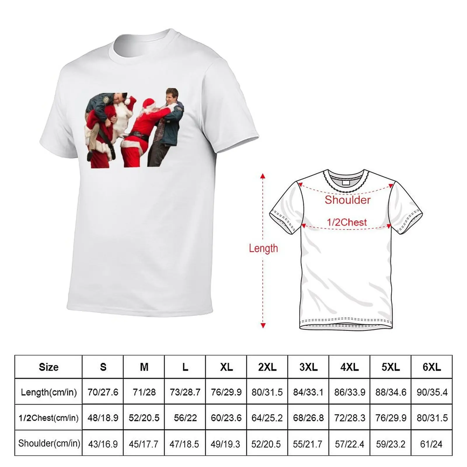 Xmas brawl T-Shirt t shirt man luxury t shirt man casual T-Shirt