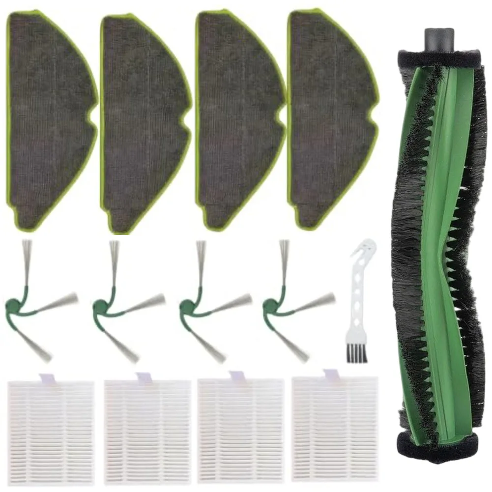 Accessories Main Brush Side Brush Mop Cloth Hepa Filter Kit For 115 For Combo / 115 For Combo+ Vacuum Cleaner Spare Parts