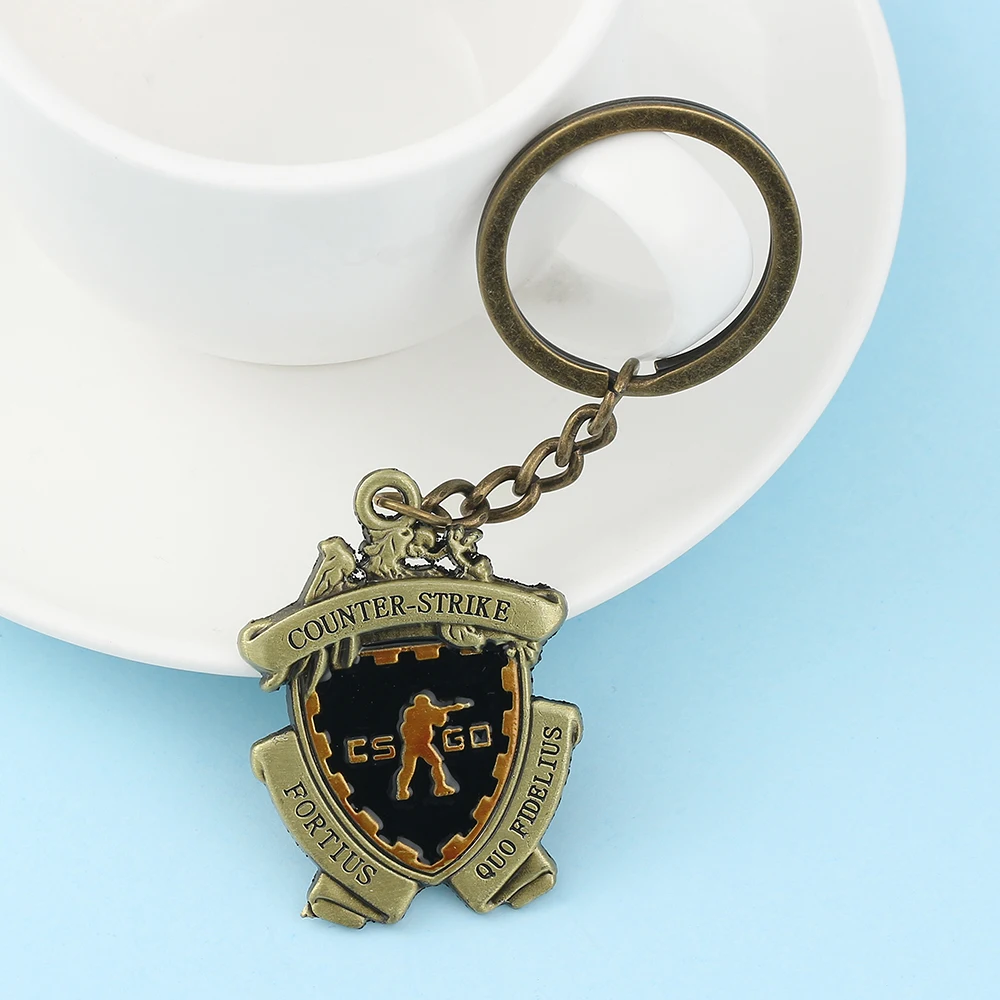 CS:GO Medaillen-Schlüsselanhänger Counter-Strike Metallanhänger Schlüsselringe für Herren Accessoires Fans Geschenk Souvenir – Detail 4