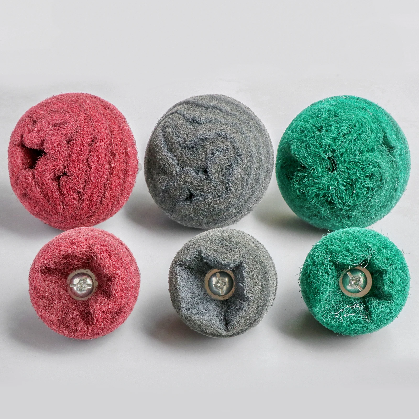 Mola abrasiva con lamella a codolo esagonale da 1/4 \