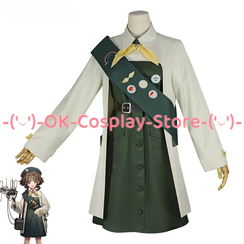 

Game Reverse:1999 Eagle Cosplay Costume Women Cute Party Dress Suit with Hat Halloween Uniforms Anime Clothing Custom Made