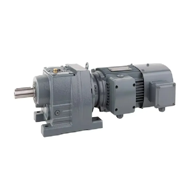 Stable Performance R Series High Power Transmission Speed Reducer Motor Helical Gearbox For Metallurgical Machines