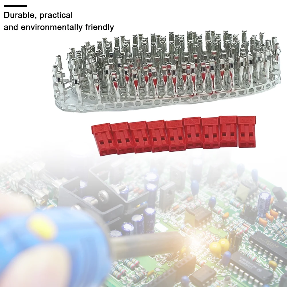 300/420Pcs 2.54MM JST SYP 2Pin Crimp Terminal Connectors Male And Female Plug Shell Housing Crimp Pin Terminal Connector Kit