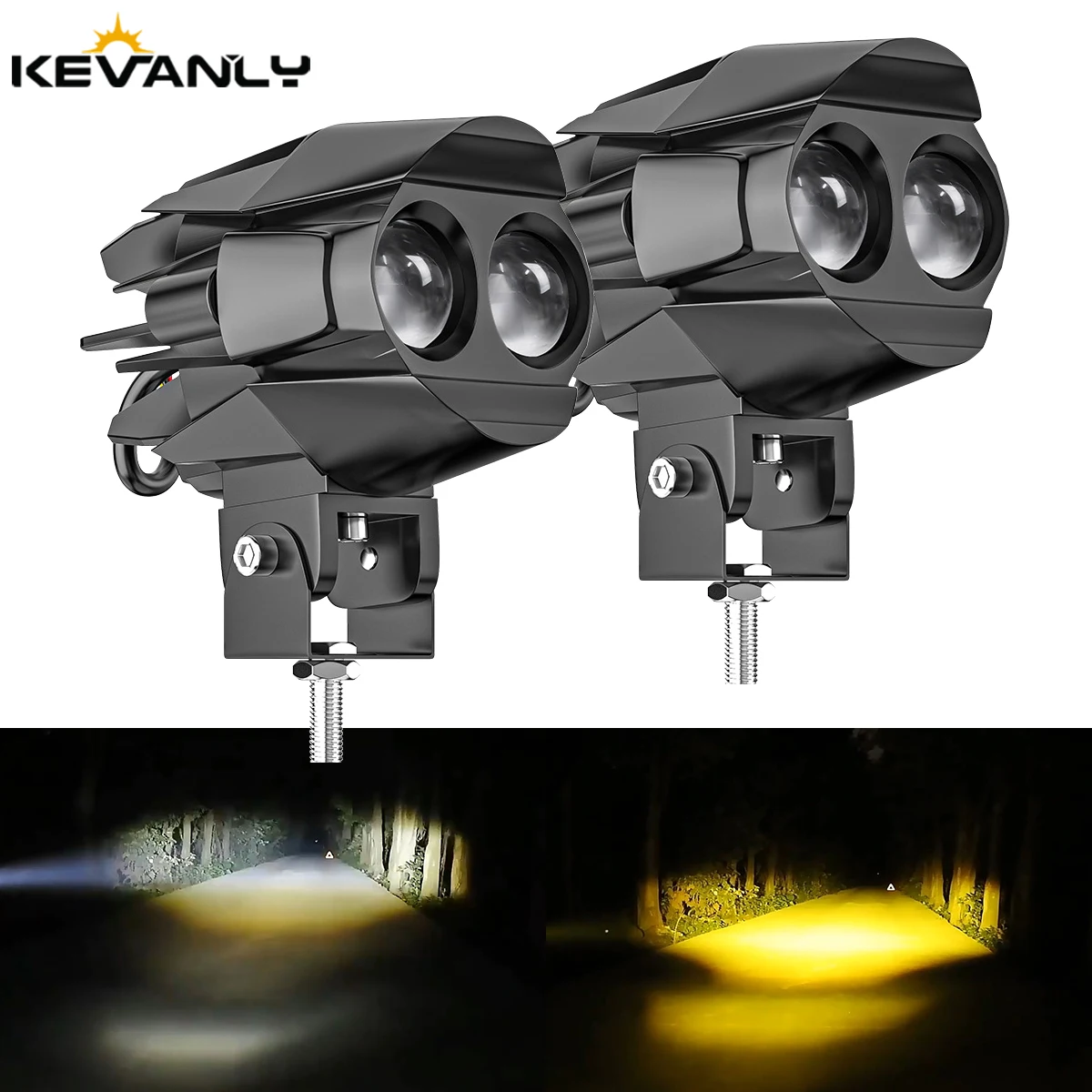 

Мотоциклетный фонарь, светодиодный точечный противотуманный фонарь, указатель поворота для вождения, DRL, лидной фонарь, ATV UTV, грузовик, вспомогательный фонарь для мотоцикла