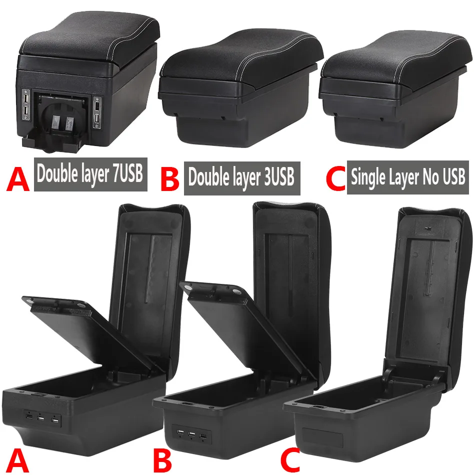 For MINI Cooper Armrest For MINI Cooper Countryman Car Armrest Box Storage Box parts Car Accessories  Interior detail Simple