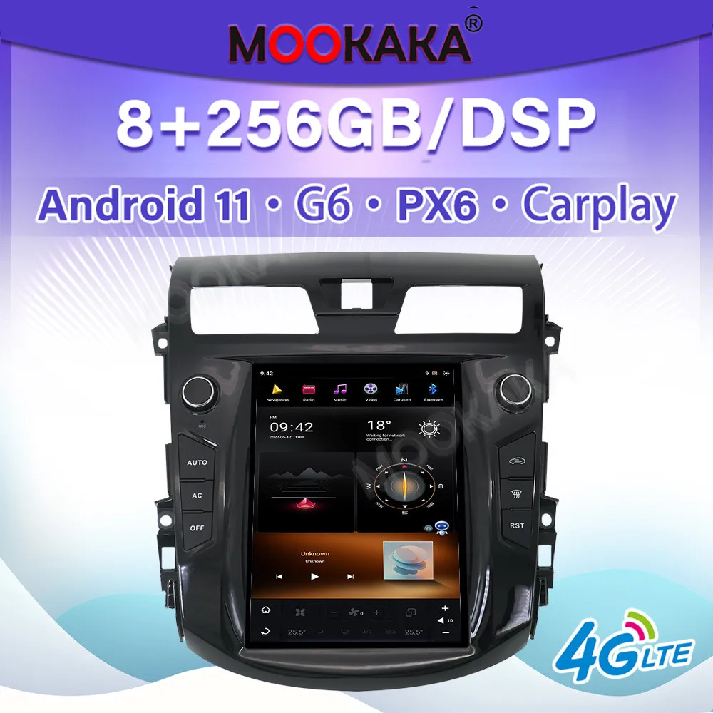 

Для Nissan Teana Altima 2013-2017 Android 11 автомобильный мультимедийный плеер авторадио GPS навигация аудио стерео