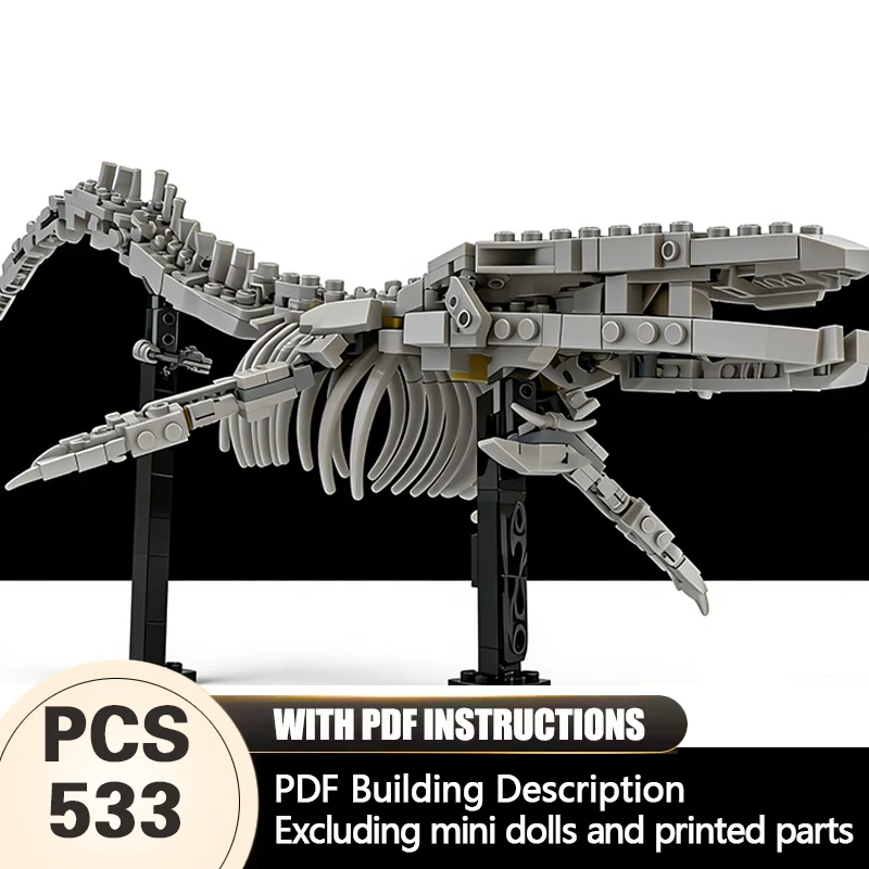 

Creators Animal Series Model MOC Building Bricks Balaenoptera Modular Technology Gifts Holiday Assemble Children Toys Suit