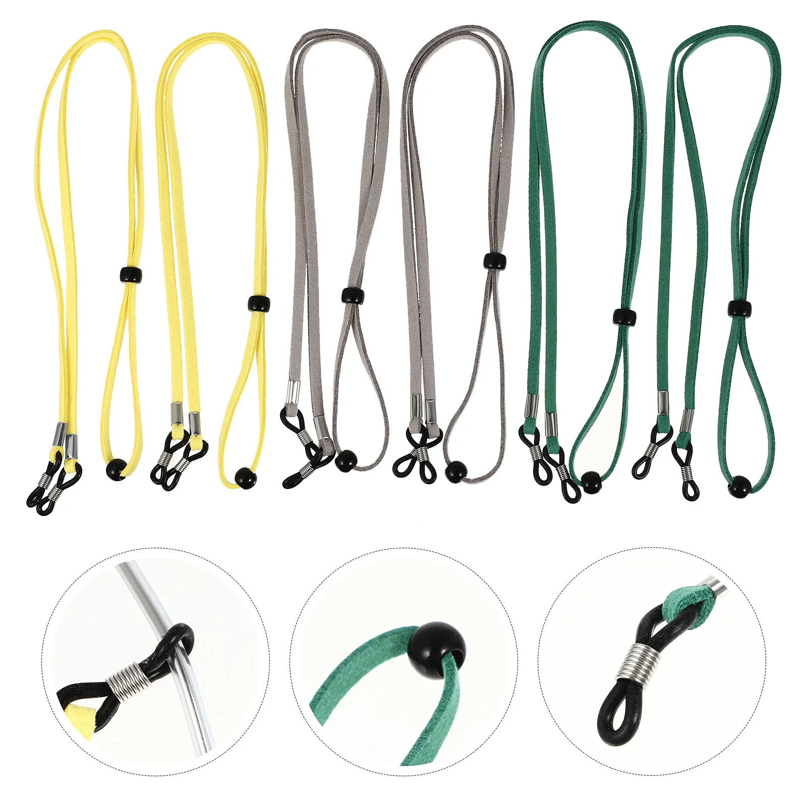 6 Pcs Glasses Rope Lanyard Holder Eyeglass Chain Decorative Strap Eyeglasses Hanging Optional