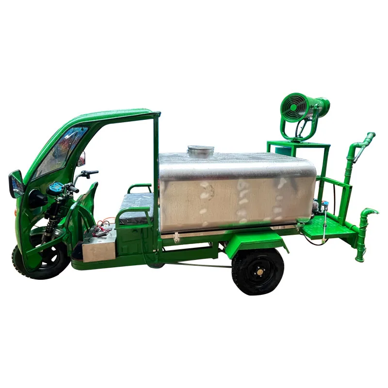 2024 Cleaning Truck Electric Cleaning Car Sweeper Marble Floor Electric Trike sanitation Car Wash Tricycle