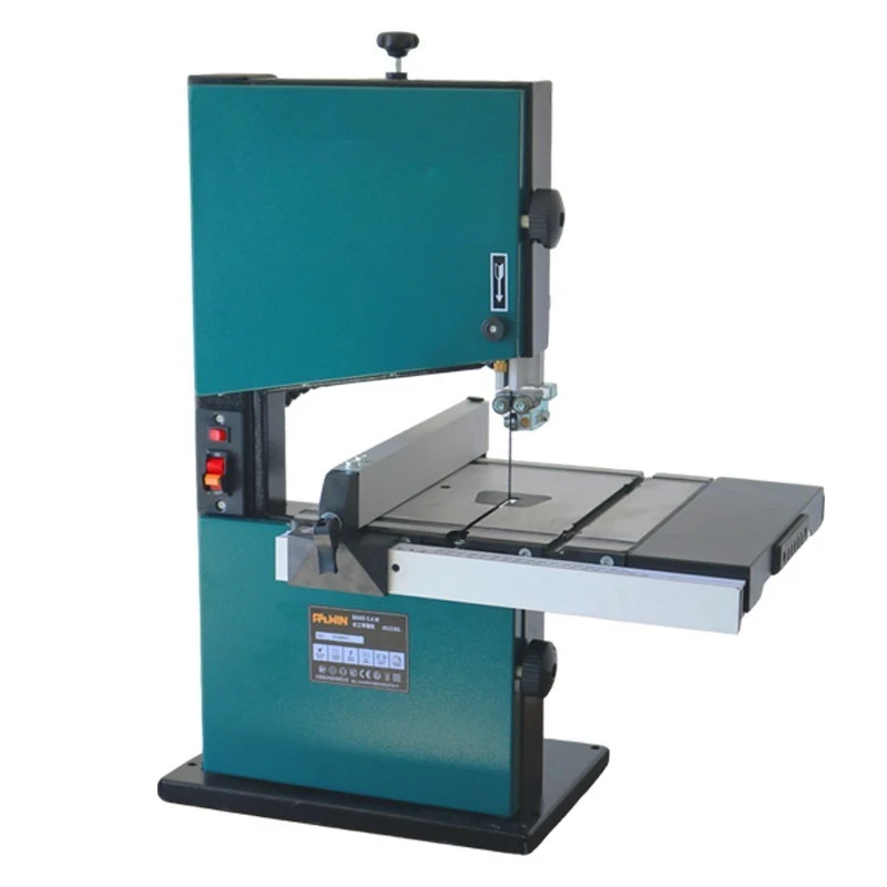 

Настольная ленточная пила для деревообработки, малая бытовая многофункциональная пила по металлу, деревообрабатывающее оборудование