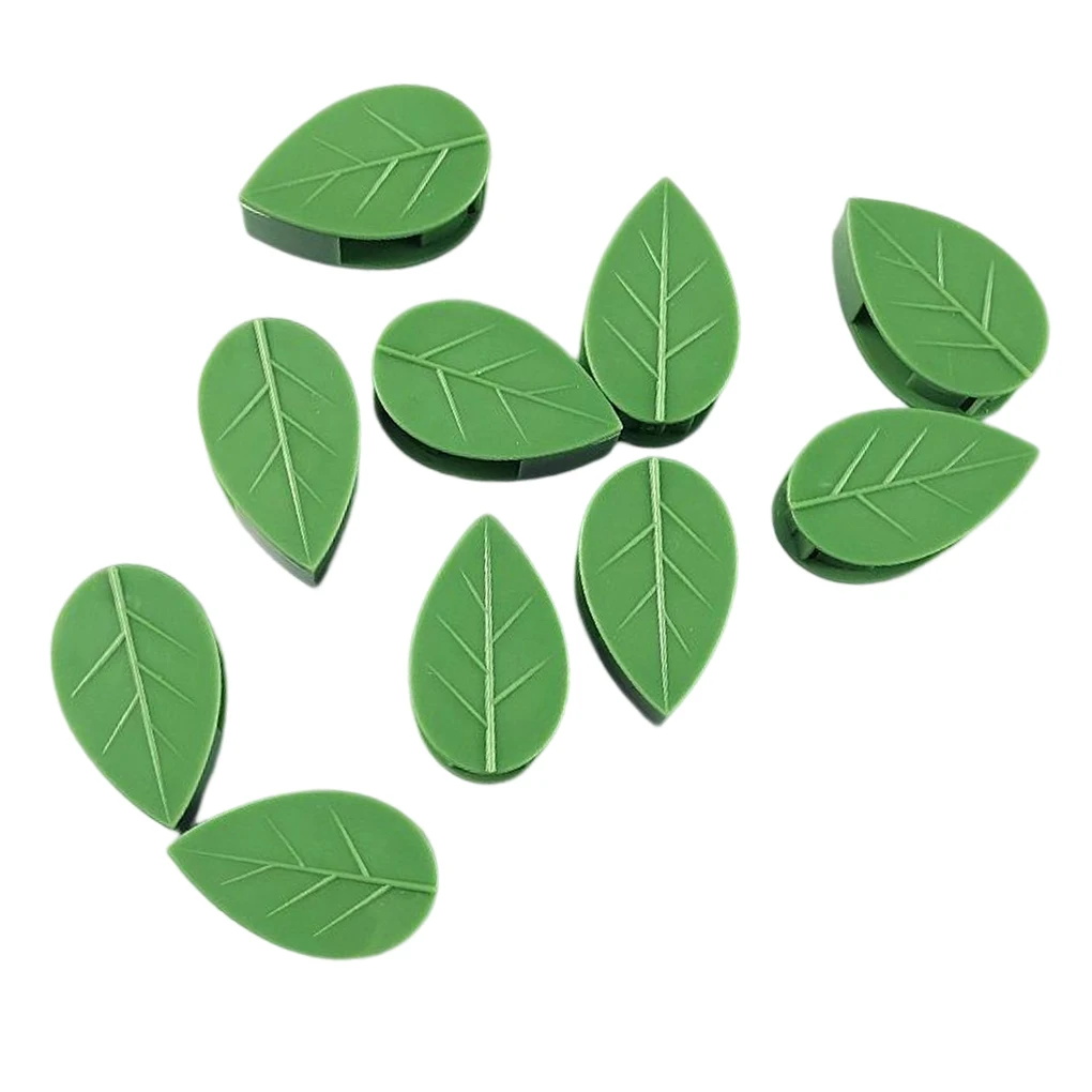 10 Pieces Climbing Plant Support Fixing Invisible Organizer Clip Garden