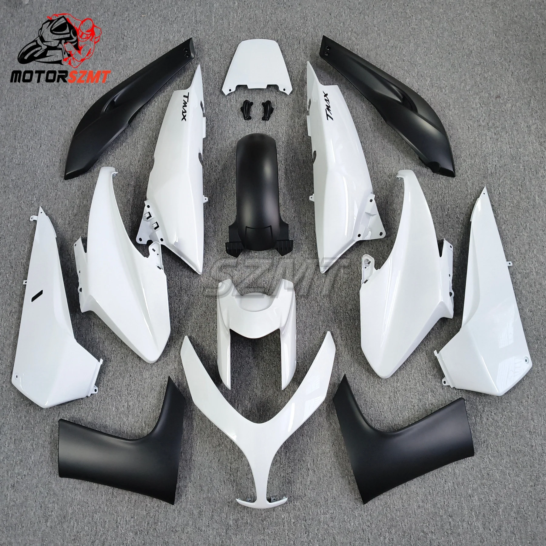 

Motorcycle Fairing kit for Yamaha TMAX500 08 09 10 11 Year 500 2008 2009 2010 2011 Fairing Black White motorcycle shell
